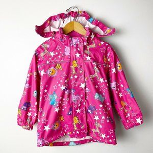 ME TOO Girls 2T Pink Animals Roya Mimi Rain Coat